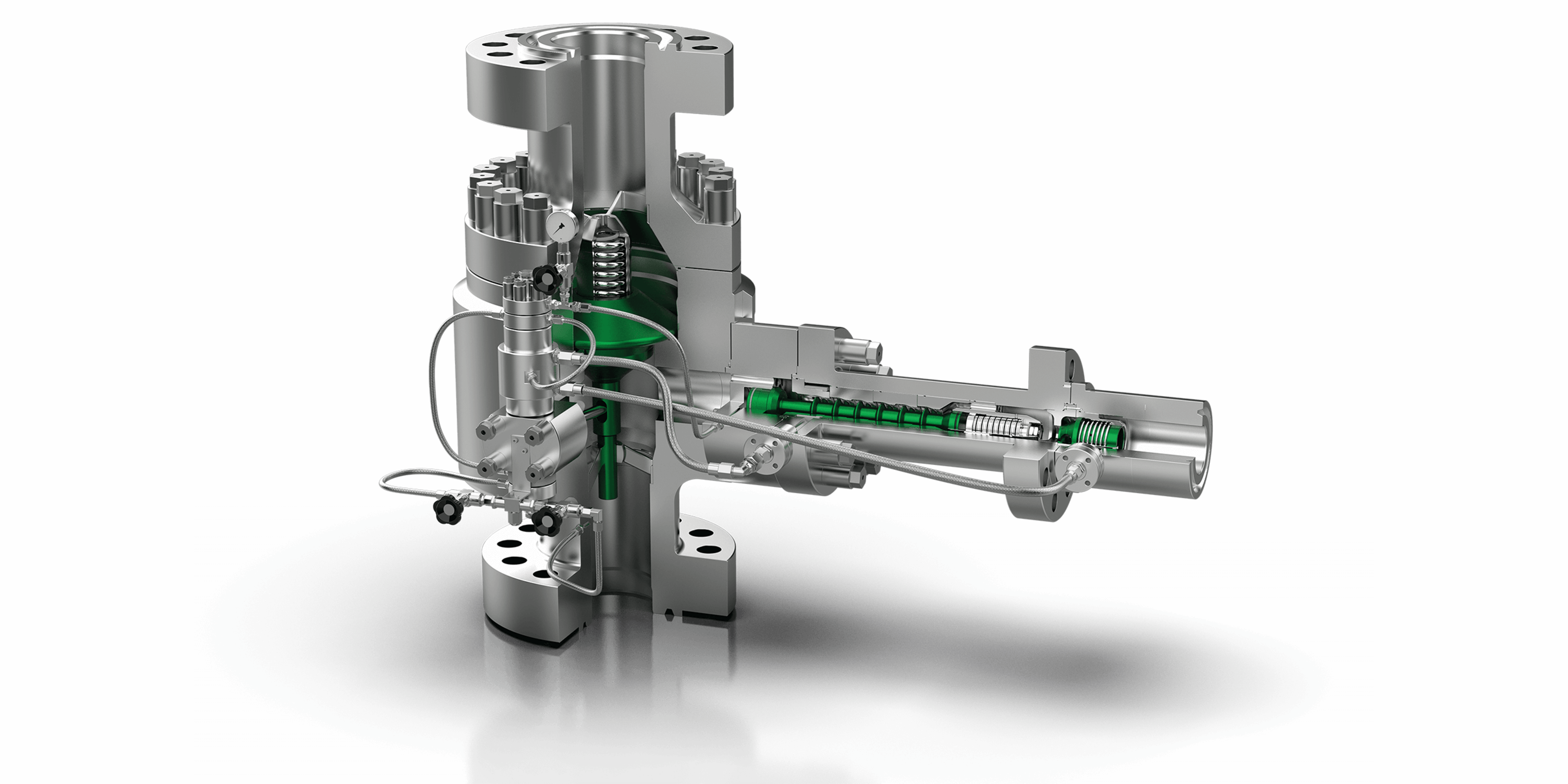 3D rendering of Schroeder Valves valve type SHP