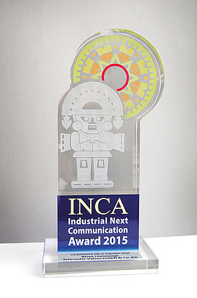 INCA Award 2015 for for best internet presence
